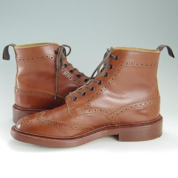 極上★トリッカーズ SIZE 7.5【定価￥83,160-★MALTON/モールトン/マロンアンティーク】M2508/カントリーブーツ/メンズ/Tricker's★e229