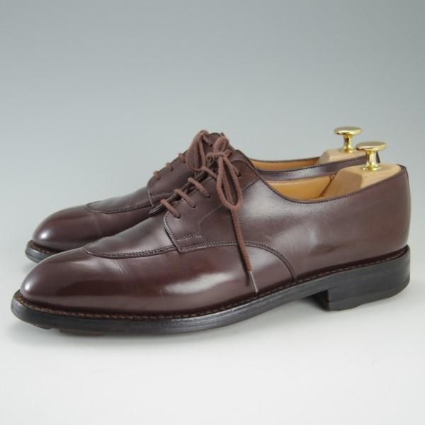 極上★J.M.ウェストン 7.5B【定価￥129,600-★スプリットトゥ・クラシックダービー/598】22ラスト/Uチップ/茶/Weston/ウエストン★e231