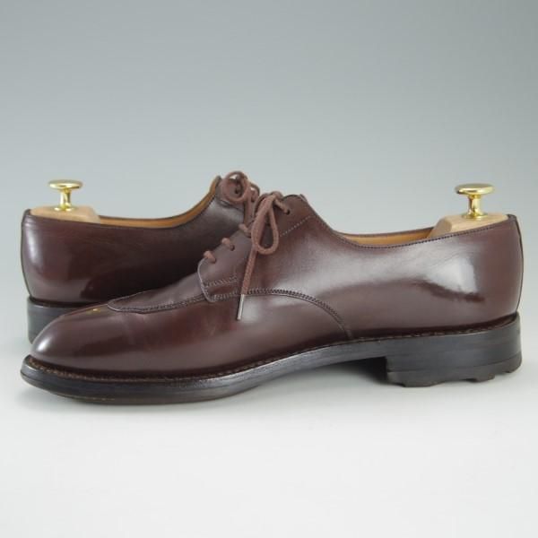 極上★J.M.ウェストン 7.5B【定価￥129,600-★スプリットトゥ・クラシックダービー/598】22ラスト/Uチップ/茶/Weston/ウエストン★e231