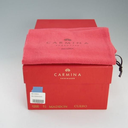 美品★(スペイン製)カルミナ(レディース) SIZE 5.5【定価￥59,400-★クォーターブローグ/1200】MADISONラスト/カーフ/茶/CARMINA★e234