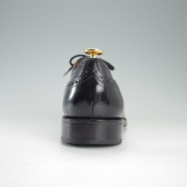 極上★チャーチ 80E/UK8【旧チャーチ★73ラスト/CHETWYND/チェットウィンド】3都市ロゴ/フルブローグ/カーフ/黒/メンズ/Church's★e235