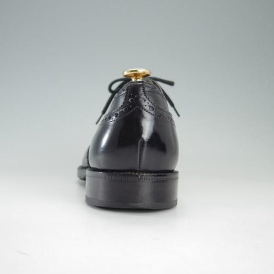 極上★チャーチ 80E/UK8【旧チャーチ★73ラスト/CHETWYND/チェットウィンド】3都市ロゴ/フルブローグ/カーフ/黒/メンズ/Church's★e235