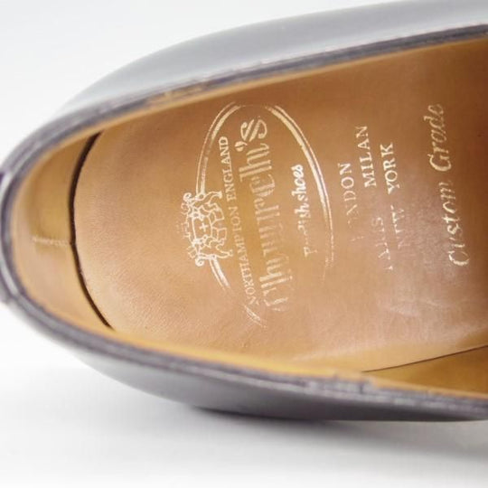 極上★チャーチ 85G/UK8.5【コンサル同仕様★73ラスト/ストレートチップ】ポリッシュドバインダーカーフ/メンズ/BALMORAL/Church's★e236