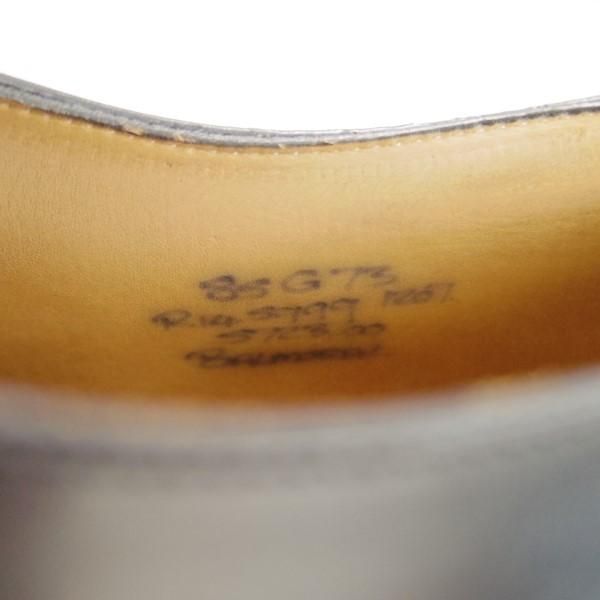 極上★チャーチ 85G/UK8.5【コンサル同仕様★73ラスト/ストレートチップ】ポリッシュドバインダーカーフ/メンズ/BALMORAL/Church's★e236