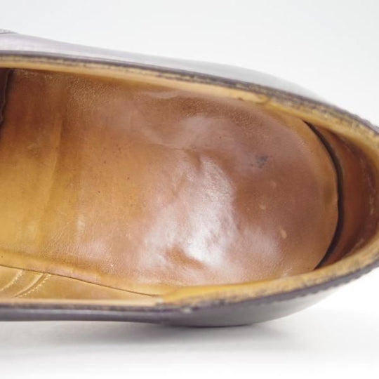 ★チャーチ 75F/UK7.5【定価￥130,900-★コンサル/CONSUL】173ラスト/4都市ロゴ/ストレートチップ/カーフ/黒/メンズ/Church's★e238