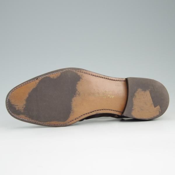 極上☆42ndロイヤルハイランド SIZE 5.5【☆グルカサンダル】カーフ/濃