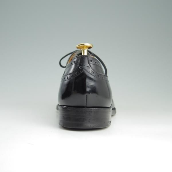 極上★チャーチ 75G/UK7.5【73ラスト仕様★フルブローグ/Wingate】4都市ロゴ/カーフ/黒/メンズ/Church's★e248