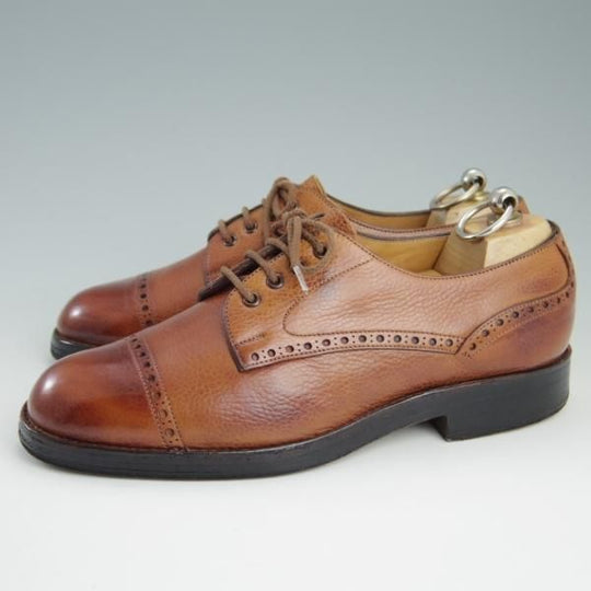 極上★(英)チーニー(レディース) SIZE 5.5【貴重★ヴェルトショーン製法/(英)HOLLAND&HOLLAND別注】パンチドキャップトゥ/CHEANEY★e250