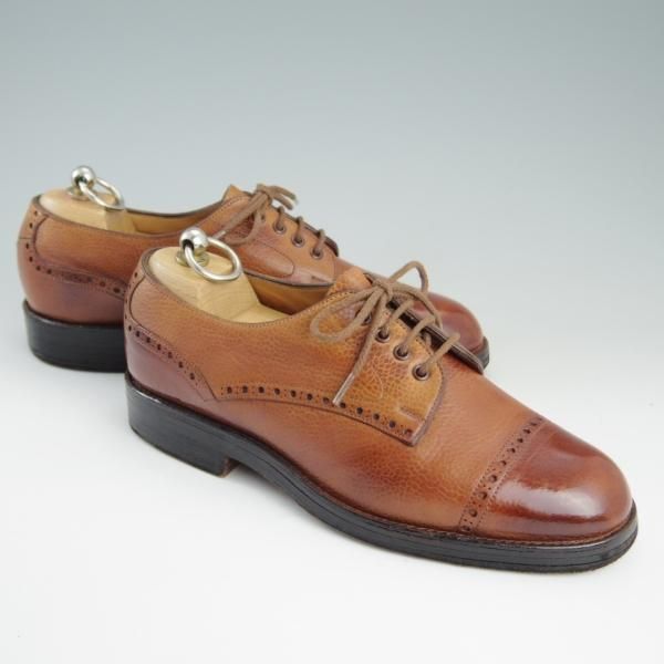 極上★(英)チーニー(レディース) SIZE 5.5【貴重★ヴェルトショーン製法/(英)HOLLAND&HOLLAND別注】パンチドキャップトゥ/CHEANEY★e250