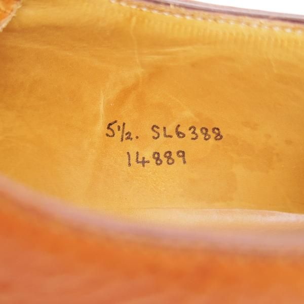 極上★(英)チーニー(レディース) SIZE 5.5【貴重★ヴェルトショーン製法/(英)HOLLAND&HOLLAND別注】パンチドキャップトゥ/CHEANEY★e250