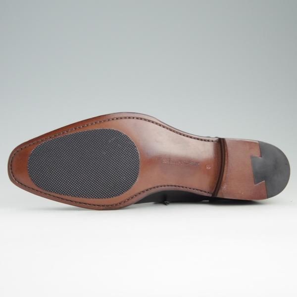 未使用★シェットランドフォックス SIZE 8【定価￥46,440-★ストレートチップ/073F SF】カーフ/黒/メンズ/Shetlandfox★e251