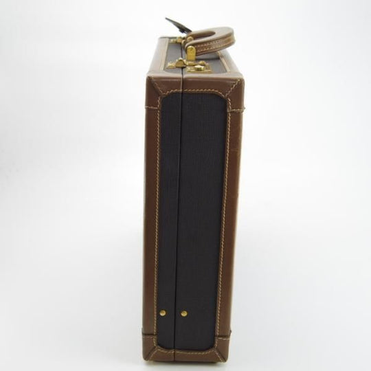 ★ダンヒル/dunhill【定価10万円以上★アタッシュケース】メンズ/ビジネス/バッグ/ブリーフケース/茶×濃茶★N5455