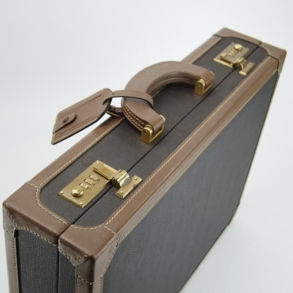 ★ダンヒル/dunhill【定価10万円以上★アタッシュケース】メンズ/ビジネス/バッグ/ブリーフケース/茶×濃茶★N5455