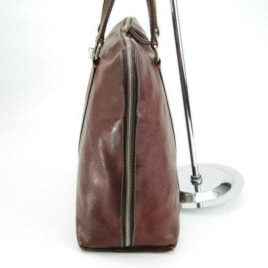 ★(伊)ダニエル&ボブ【★TOMORROWLAND別注/レザー/トートバッグ】メンズ/ビジネス/バッグ/茶/トゥモローランド/Daniel&Bob★N5460