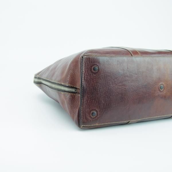 ★(伊)ダニエル&ボブ【★TOMORROWLAND別注/レザー/トートバッグ】メンズ/ビジネス/バッグ/茶/トゥモローランド/Daniel&Bob★N5460