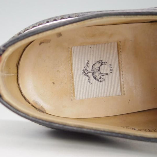 極上★クロケット&ジョーンズ UK8/US8.5D【貴重★ブルックスブラザーズ/ブラックフリース別注】ロングウイング/Crockett&Jones★e260