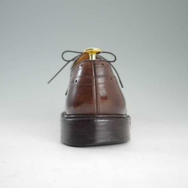 ★チャーチ 80F/UK8【定価￥101,520-★GRAFTON/173ラスト】グラフトン/4都市ロゴ/フルブローグ/カーフ/茶/メンズ/Church's★e261