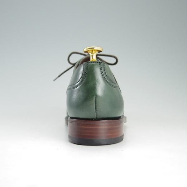 新品★(スペイン製)カルミナ SIZE 5.5【★トレーディングポスト別注/Trading Post】724/Uチップ/ベガノカーフ/緑/メンズ/CARMINA★e264