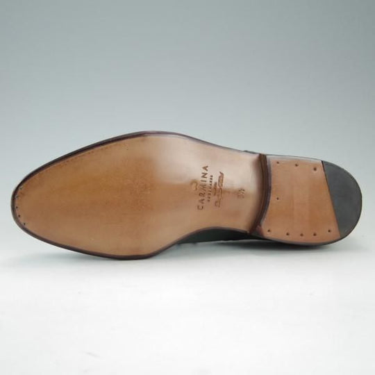 新品★(スペイン製)カルミナ SIZE 5.5【★トレーディングポスト別注/Trading Post】724/Uチップ/ベガノカーフ/緑/メンズ/CARMINA★e264