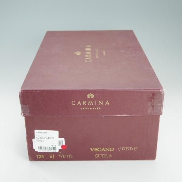 新品★(スペイン製)カルミナ SIZE 5.5【★トレーディングポスト別注/Trading Post】724/Uチップ/ベガノカーフ/緑/メンズ/CARMINA★e264