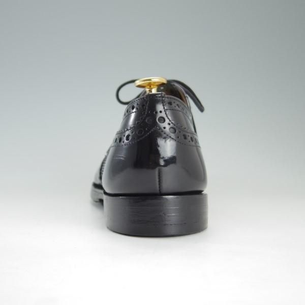 ★チャーチ 80G/UK8【定価￥95,040-★BURWOOD/バーウッド】81ラスト/ポリッシュドバインダーカーフ/黒/メンズ/Church's★e270