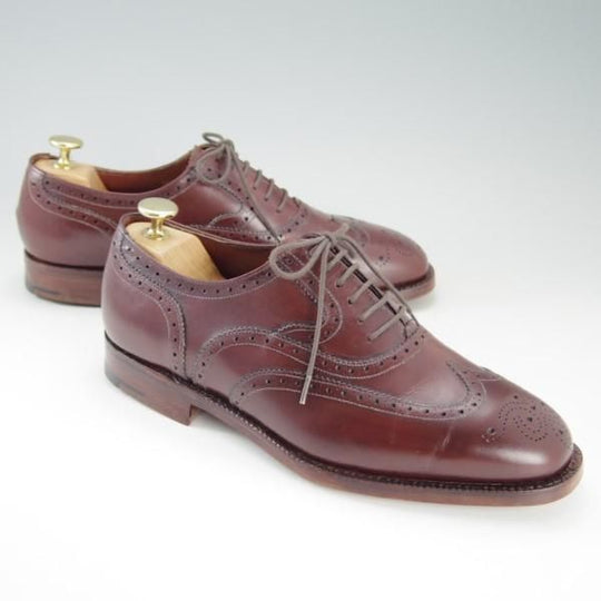 未使用★チャーチ 65F/UK6.5【最上級★マスタークラス/Masterclass】旧チャーチ/35ラスト/BRUNEL/フルブローグ/メンズ/Church's★e271