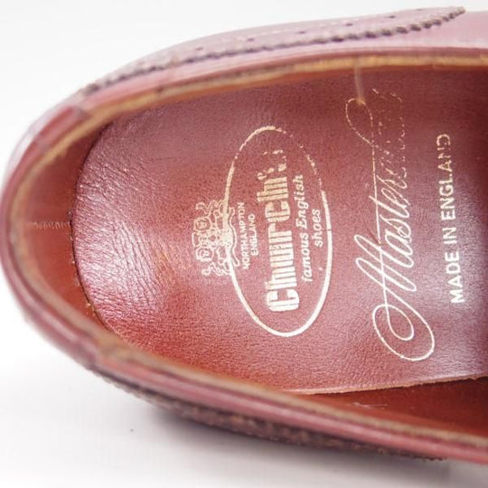 未使用★チャーチ 65F/UK6.5【最上級★マスタークラス/Masterclass】旧チャーチ/35ラスト/BRUNEL/フルブローグ/メンズ/Church's★e271