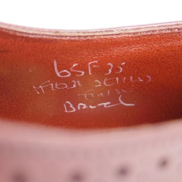 未使用★チャーチ 65F/UK6.5【最上級★マスタークラス/Masterclass】旧チャーチ/35ラスト/BRUNEL/フルブローグ/メンズ/Church's★e271