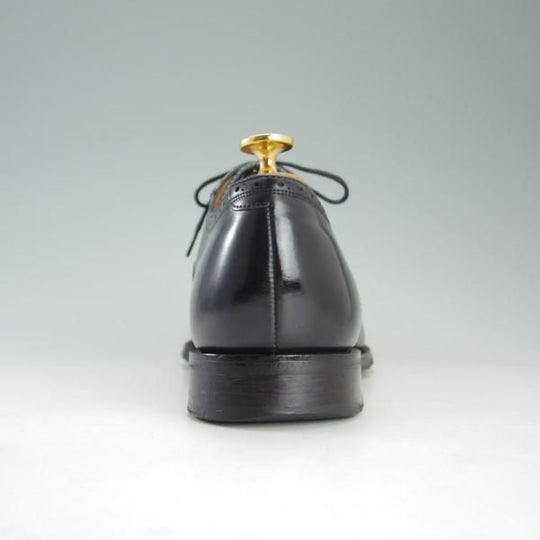 極上★チャーチ 80F/UK8【最上級★ロイヤルコレクション/002ラスト】EDWARD/4都市ロゴ/セミブローグ/カーフ/黒/メンズ/Church's★e272