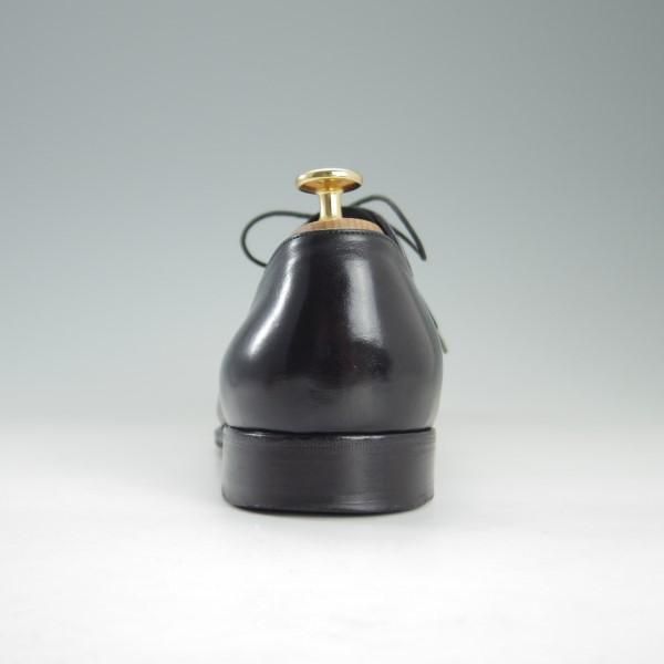 ★(伊)ジンターラ SIZE 7.5【貴重★ホールカット】カーフ/黒/メンズ/ZINTALA/シルバノ・ラッタンジ/Lattanzi★e275