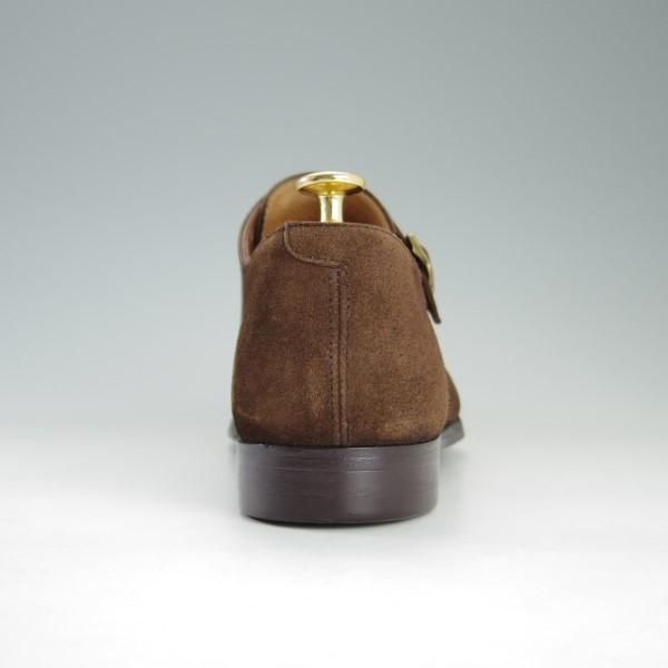 極上★クロケット&ジョーンズ 8.5D【モデル定価￥105,840-★ハンドグレードライン/REPTON】337ラスト/ダブルモンク/Crockett&Jones★e277