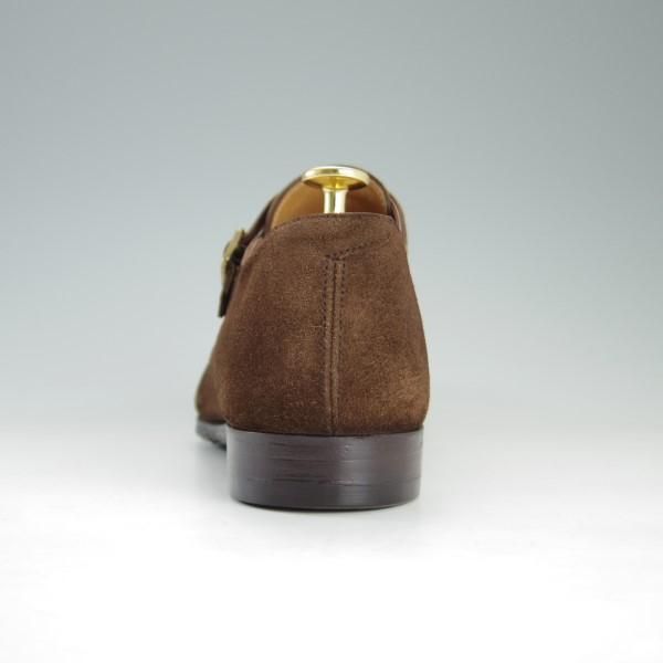 極上★クロケット&ジョーンズ 8.5D【モデル定価￥105,840-★ハンドグレードライン/REPTON】337ラスト/ダブルモンク/Crockett&Jones★e277