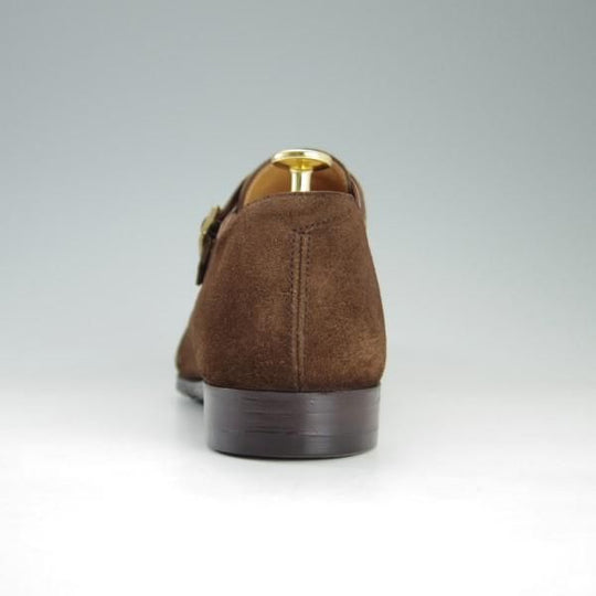 極上★クロケット&ジョーンズ 8.5D【モデル定価￥105,840-★ハンドグレードライン/REPTON】337ラスト/ダブルモンク/Crockett&Jones★e277