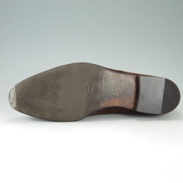 極上★クロケット&ジョーンズ 8.5D【モデル定価￥105,840-★ハンドグレードライン/REPTON】337ラスト/ダブルモンク/Crockett&Jones★e277