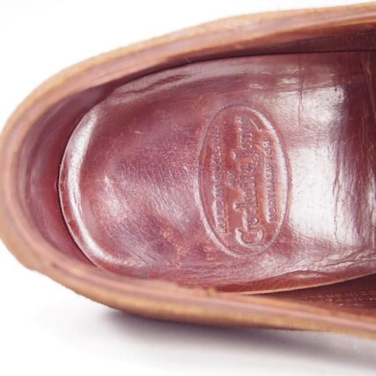 極上★クロケット&ジョーンズ 8.5D【モデル定価￥105,840-★ハンドグレードライン/REPTON】337ラスト/ダブルモンク/Crockett&Jones★e277