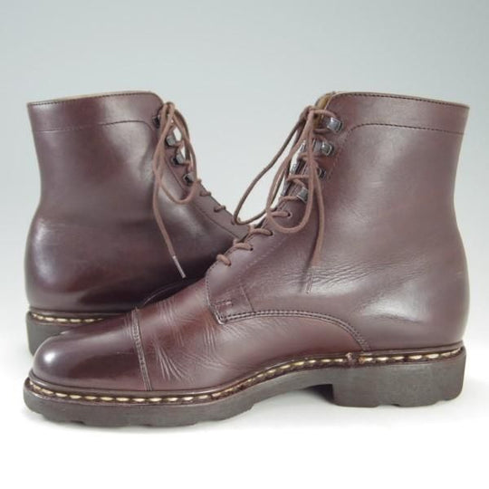 美品★パラブーツ SIZE 5【定価￥77,760-★ストレートチップ/ブーツ/NEUILLY】リスレザー/カフェ/CAFE/濃茶/メンズ/Paraboot★e278