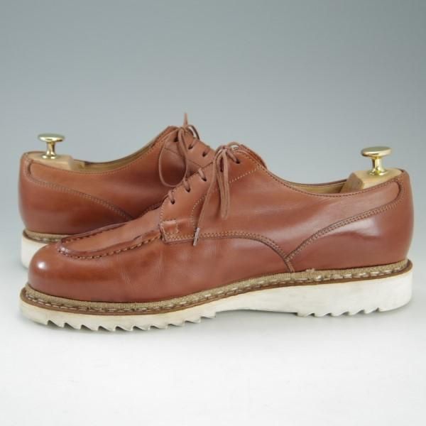 ★パラブーツ SIZE 8【モデル定価￥70,200-★シャンボード/CHAMBORD】SPORTソール/Uチップ/カーフ/茶/メンズ/Paraboot★e279