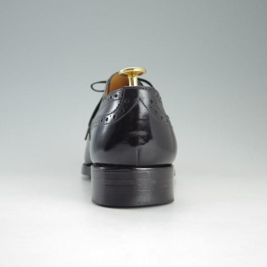 極上★J.M.ウェストン 8D【定価129,600-★セミブローグ/310/11ラスト】クラシックライン/カーフ/黒/メンズ/Weston/ウエストン★e280