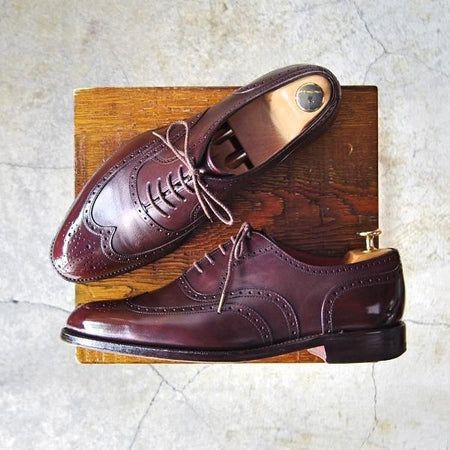 極上★(銀座)REGAL TOKYO サイズ 25【定価￥56,160-★プレステージライン/W986/フルブローグ】赤茶/リーガルトウキョウ★e281