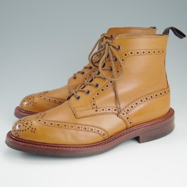 美品★トリッカーズ SIZE 7【定価￥83,160-★MALTON/モールトン/エイコンアンティーク】2508/カントリーブーツ/メンズ/Tricker's★e290