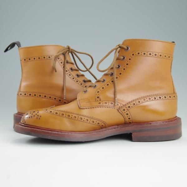 美品★トリッカーズ SIZE 7【定価￥83,160-★MALTON/モールトン/エイコンアンティーク】2508/カントリーブーツ/メンズ/Tricker's★e290
