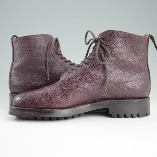 極美品★(英)チーニー 5.5F【定価￥74,520-★ヴェルトショーン製法/コマンドソール仕様】AYR C/プレーントゥ/ブーツ/赤茶/CHEANEY★e291
