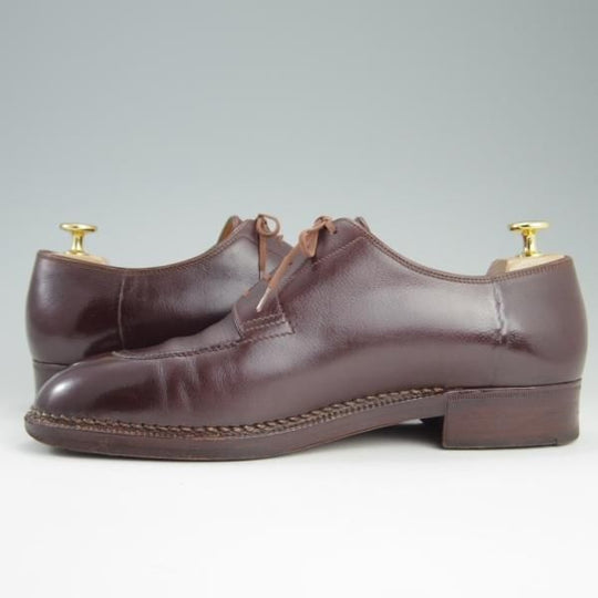 極上★ジョンロブ UK8程度【時価100万円前後★ビスポーク品/ノルベジェーゼ製法】Uチップ/バッファローレザー/メンズ/JOHN LOBB★e294