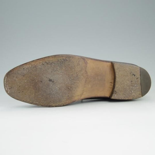 極上★ジョンロブ UK8程度【時価100万円前後★ビスポーク品/ノルベジェーゼ製法】Uチップ/バッファローレザー/メンズ/JOHN LOBB★e294