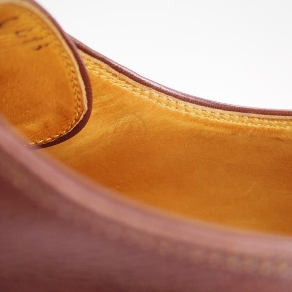 極上★ジョンロブ UK8程度【時価100万円前後★ビスポーク品/ノルベジェーゼ製法】Uチップ/バッファローレザー/メンズ/JOHN LOBB★e294