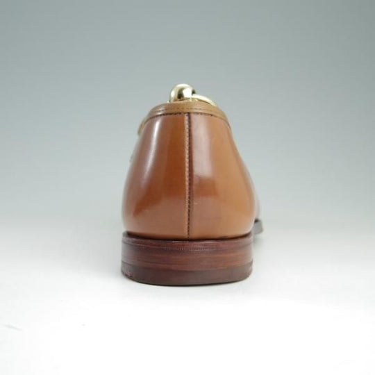 極美品★クロケット&ジョーンズ 8E【貴重★ウイスキーコードバン仕様/HARVARD】314ラスト/コインローファー/Crockett&Jones★e295