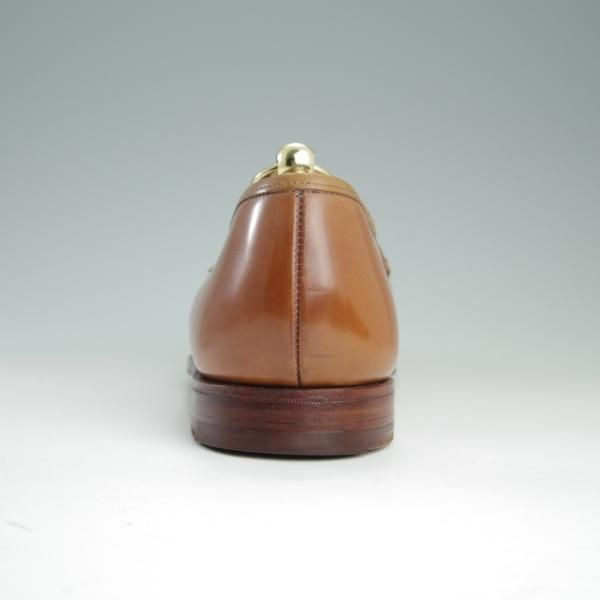 極美品★クロケット&ジョーンズ 8E【貴重★ウイスキーコードバン仕様/HARVARD】314ラスト/コインローファー/Crockett&Jones★e295