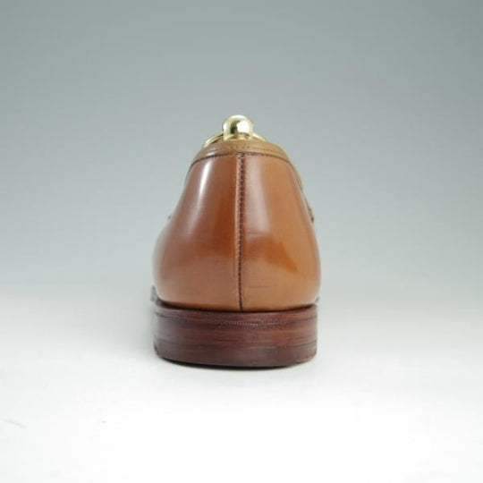 極美品★クロケット&ジョーンズ 8E【貴重★ウイスキーコードバン仕様/HARVARD】314ラスト/コインローファー/Crockett&Jones★e295