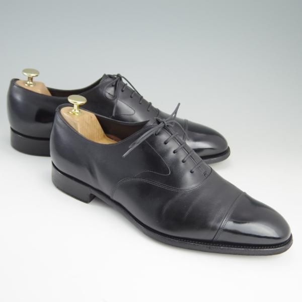 美品★エドワードグリーン 9E【定価￥171,720-★チェルシー/CHELSEA/82ラスト】ストレートチップ/カーフ/黒/メンズ/EDWARD GREEN★e297