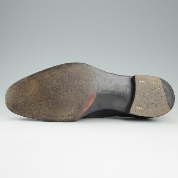 美品★エドワードグリーン 9E【定価￥171,720-★チェルシー/CHELSEA/82ラスト】ストレートチップ/カーフ/黒/メンズ/EDWARD GREEN★e297
